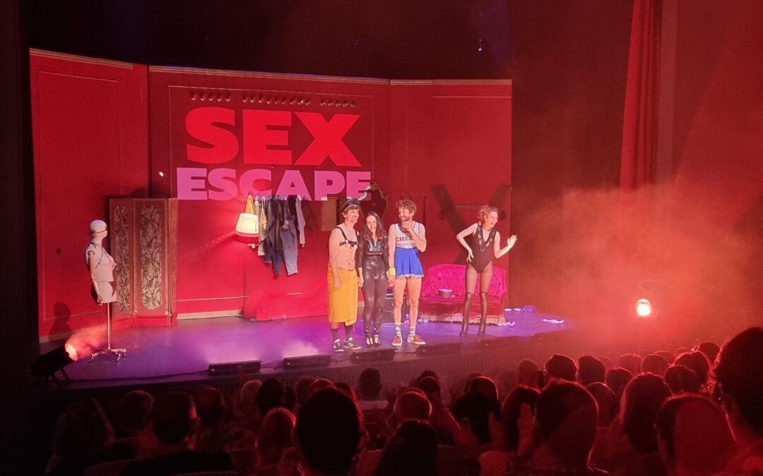 “Sex Escape” fa riure el públic del Teatre La Bòbila amb l’escape room més original i calent del moment